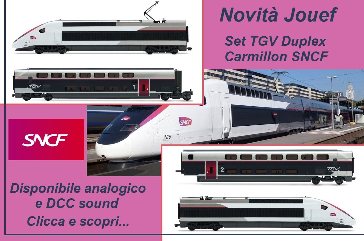E' disponibile il nuovo TGV Duplex SNCF!!!